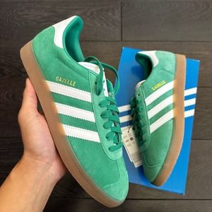Adidas Gazelle Originals 'Court Green Gum' ID6106 Men’s 12